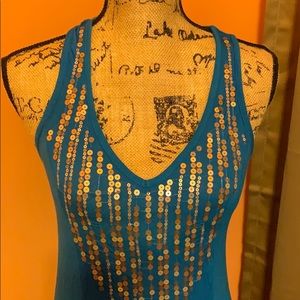 Sequin Tank Top